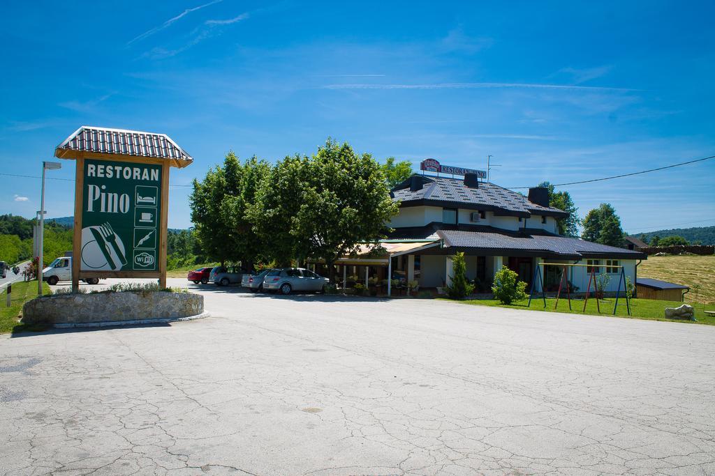 Restaurant Rooms Pino Slunj Exterior foto